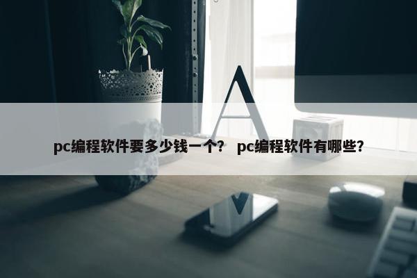 pc编程软件要多少钱一个？ pc编程软件有哪些？