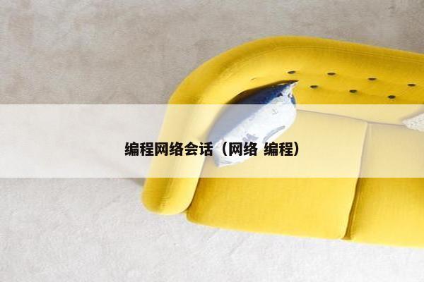 编程网络会话（网络 编程）