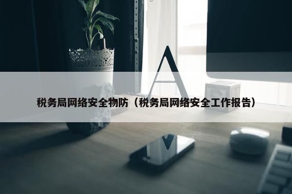 税务局网络安全物防（税务局网络安全工作报告）
