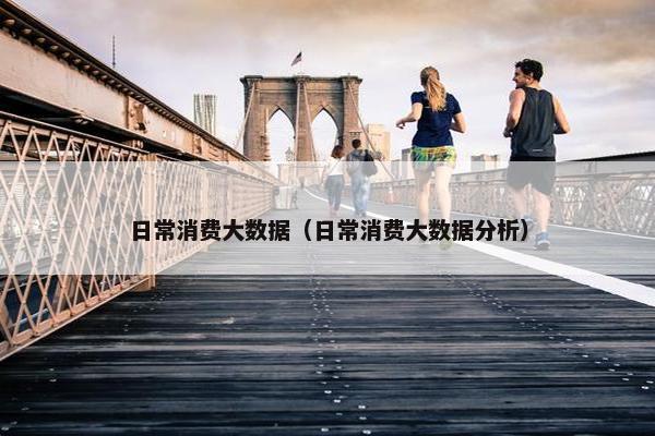 日常消费大数据(日常消费大数据分析) 日常消费大数据(日常消费大数据分析)