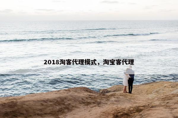 2018淘客代理模式，淘宝客代理