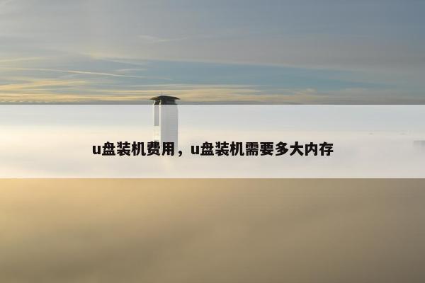 u盘装机费用，u盘装机需要多大内存