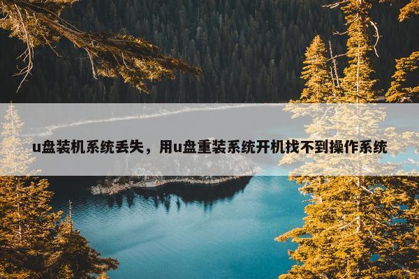 u盘装机系统丢失,用u盘重装系统开机找不到操作系统 u盘装机系统丢失,用u盘重装系统开机找不到操作系统